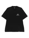 Represent Crew Neck Short Sleeve Graphic T-shirt In Black