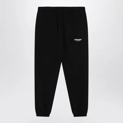 REPRESENT BLACK JOGGING TROUSERS