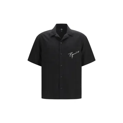 Represent Black Lyocell Pattern Shirt