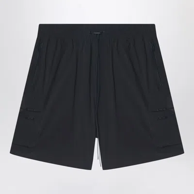 Represent Black Nylon-blend Shorts In Blue