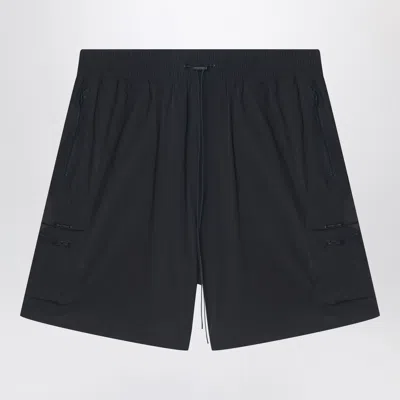 Represent Black Nylon-blend Shorts In Blue