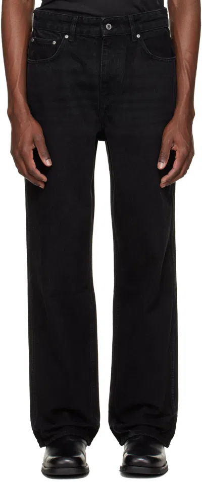 Represent Black R3 Baggy Jeans