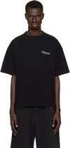 Represent Cotton T-shirt In Black