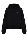 Represent Mens Black Owners Club Brand-print Relaxed-fit Cotton-jersey Hoody Xxl In Black