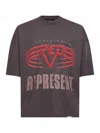 Represent Black Reversible Living Legacy Tour T-shirt In Brown