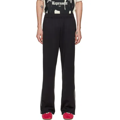 Represent Black Taped Track Pants