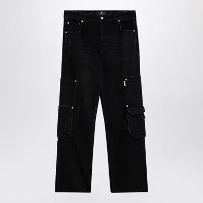 REPRESENT REPRESENT  BLACK WORKSHOP TROUSERS