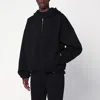 Represent Black Zipup Hoodie In Black