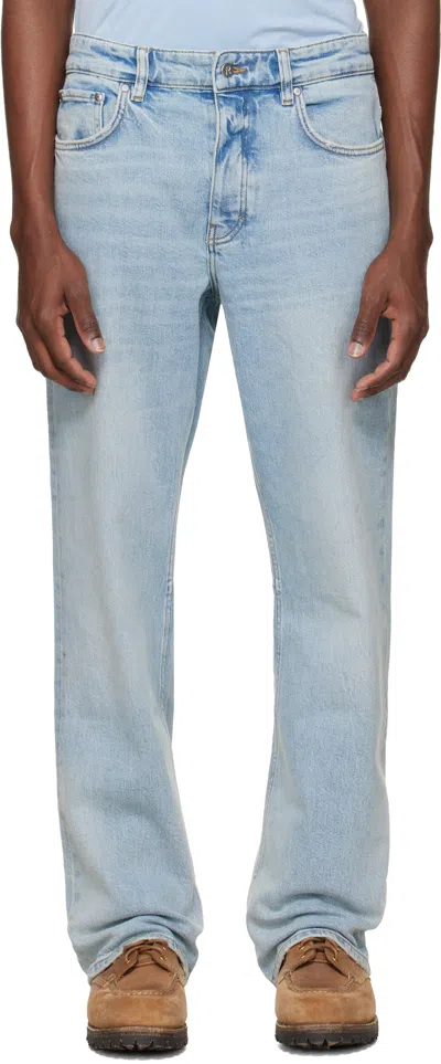 Represent Blue Boot Cut Jeans