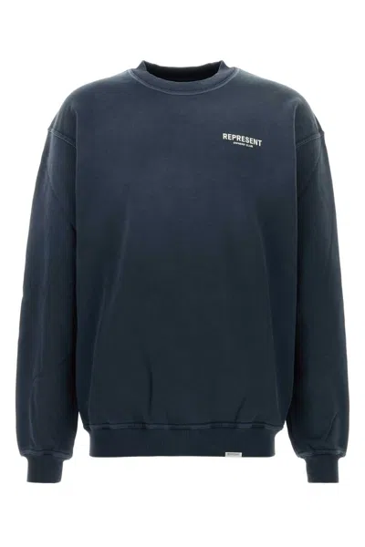 REPRESENT REPRESENT BLUE COTTON REPRESENT OWNERS CLUB SWEATSHIRT