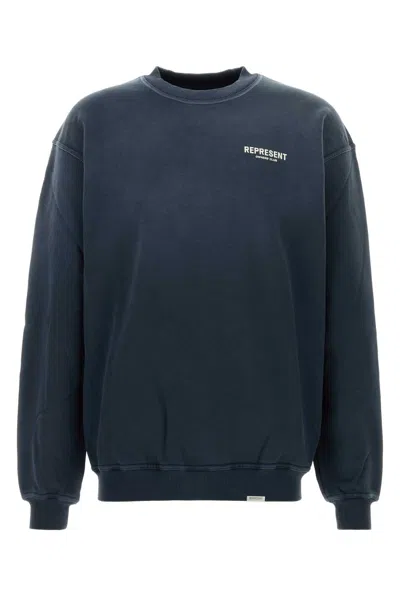 REPRESENT BLUE COTTON REPRESENT OWNERS CLUB SWEATSHIRT