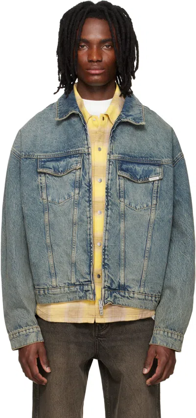 Represent Blue R4 Denim Jacket