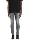 Represent Blue Washed Jeans In Denim