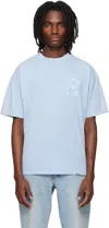 Represent Western Lettering Initials Short Sleeve T Shirt In Burgundy