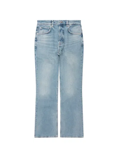 Represent Boot Cut Denim Trousers In Blue