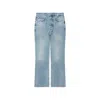 Represent Boot Cut Denim Trousers In Blue