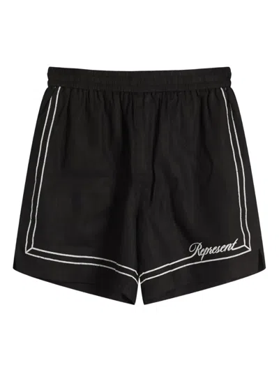 Represent Border-detail Shorts