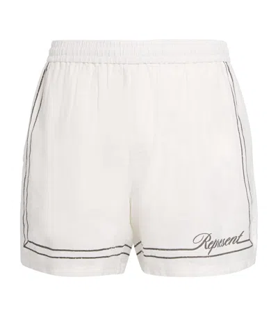 REPRESENT BORDER-DETAIL SHORTS