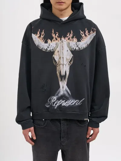 Represent Kids'  British Cowboys Hoodie In Black