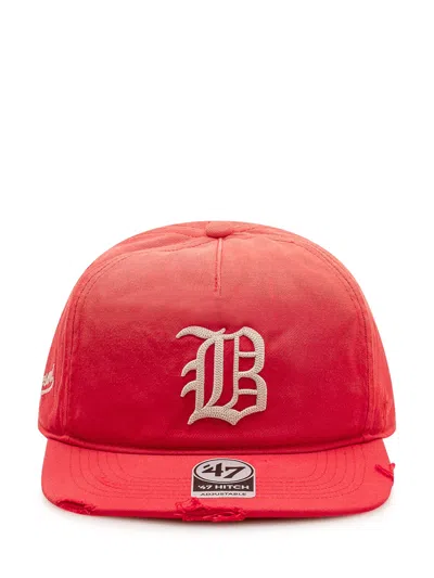 Represent Brooklyn Washed Cap In Washed Red