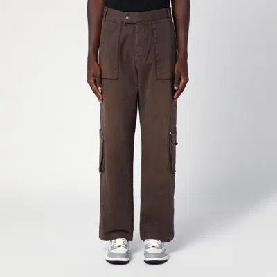 REPRESENT REPRESENT BROWN CARGO TROUSERS
