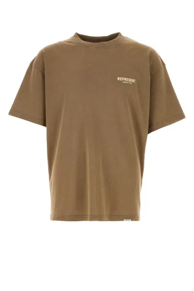 Represent Brown Logo T-shirt
