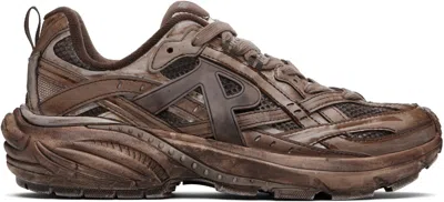 Represent Brown Storm Runner Sneakers