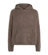 Represent Brushed Borg Hoodie In Animal Print