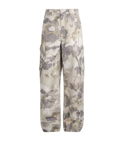 Represent Casual Trousers With Belt Loops In Green