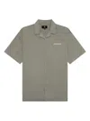 Represent Camp-collar Shirt In Gray