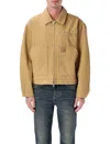 Represent Canvas Cotton Worker Jacket In Multi