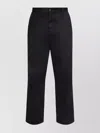 Represent Cargo Pant With Belt Loops And Side Pockets In Black
