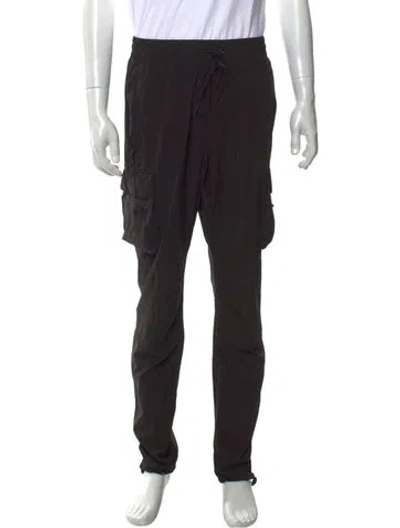 Pre-owned Represent Cargo Pants In Black