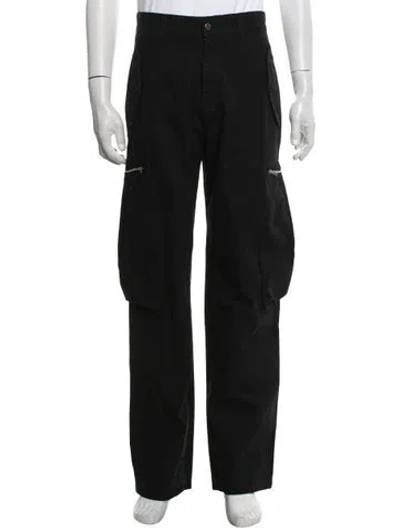 Pre-owned Represent Cargo Pants In Black