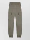 Represent Cargo Pants Elastic Cuffs In Gray