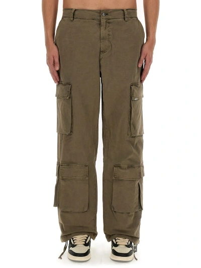 Represent Cargo Trousers In Green