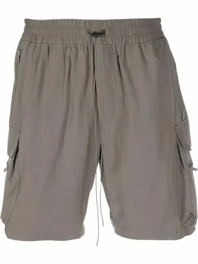 Represent Cargo-pocket Relaxed Shorts In Green