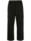 Represent Cargo-pocket Straight-leg Trousers In Schwarz