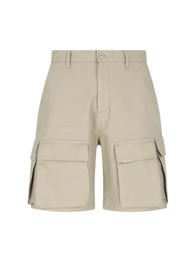 Represent Cargo Shorts In Beige