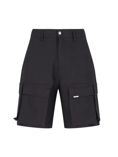 Represent Cargo Shorts In Black