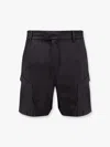 Represent Logo Embroidered Bermuda Shorts
