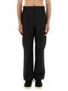 Represent Tech Cargo Pants Featuring Zip Detail In Black