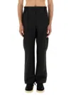 Represent Stretch Nylon Cargo Pant With Pockets In Black