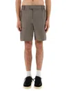 Represent Relaxed Fit Cargo Tech Shorts In Grey