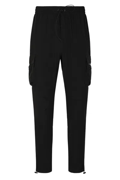 Represent Cargo Trousers 247 In Nylon With 4-way Stretch In Blue