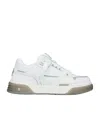 Represent Studio Leather Gradient Sole Sneakers In Multi