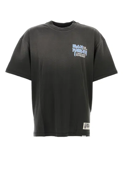 Represent Cotton Blend Iron Maison T-shirt In Blue