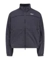 Represent Check-pattern Logo-embroidered Jacket In Orange