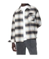 Represent Flannel Shirt With All-over Initials In White