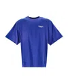 Represent Chest Logo-print T-shirt In Blue